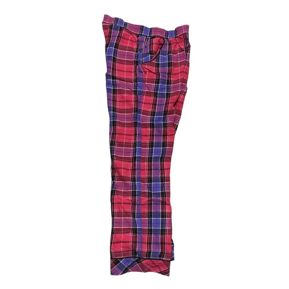 Victoria's Secret Metallic Plaid Lounge Pants XS
